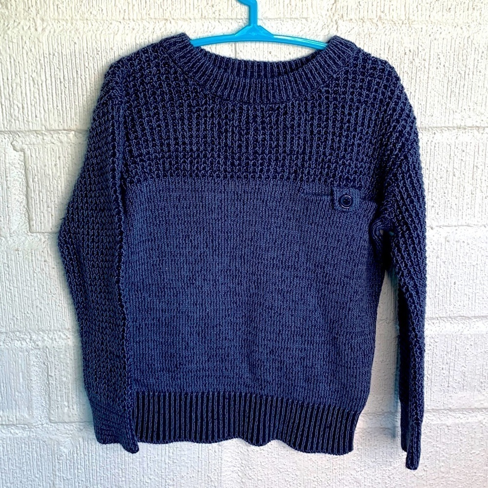 Cat & Jack Knit Cotton Long Sleeve Kids Boys Sweater sz 3T